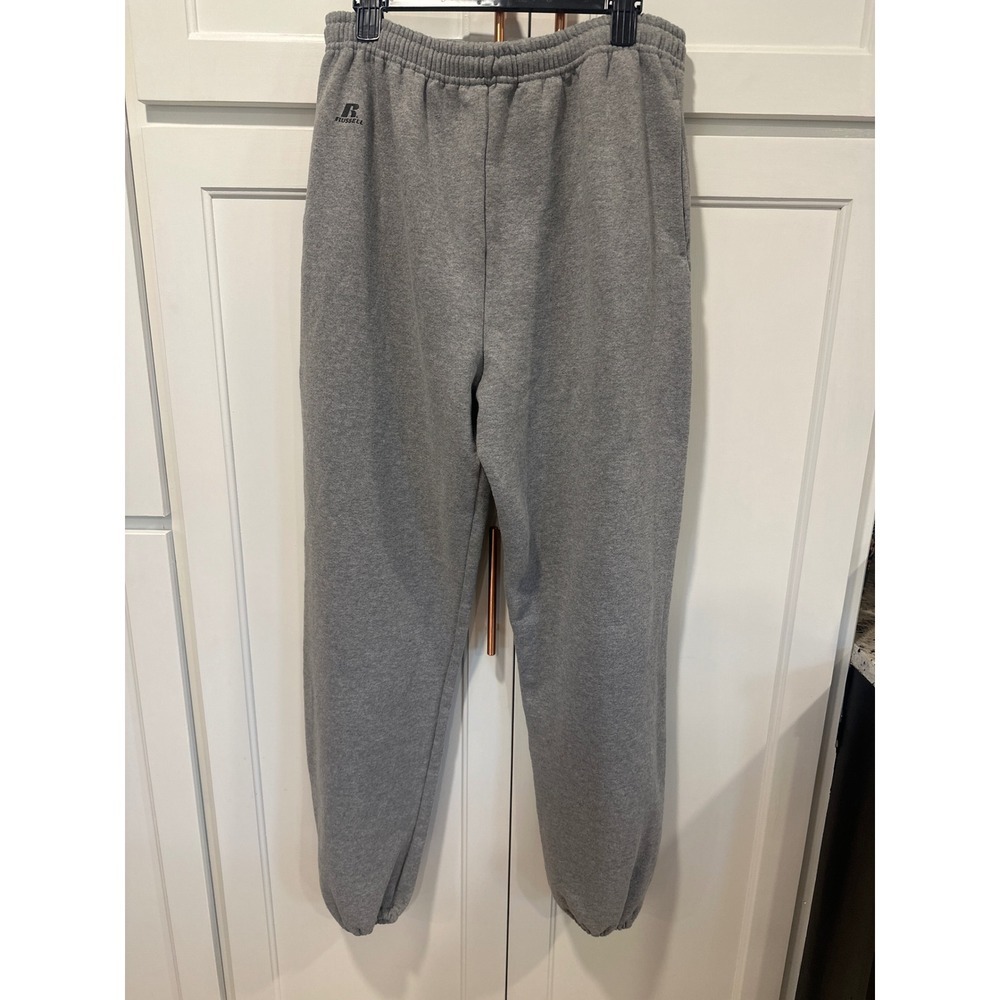 Russell Athletic Men's Gray Sweatpants Joggers Athleisure Comfort Size 4XL VTG